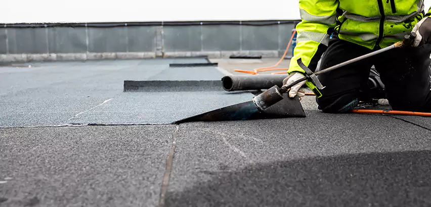 Residential Flat Roof Repair in Arlington Heights