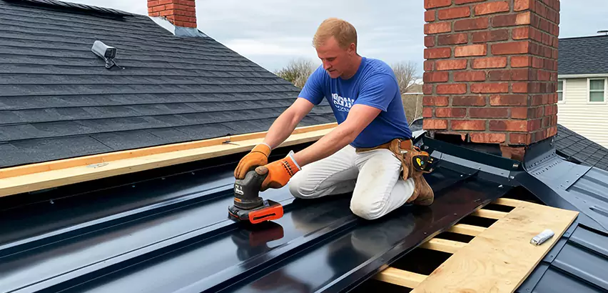 Metal Barn Roof Replacement in Arlington Heights