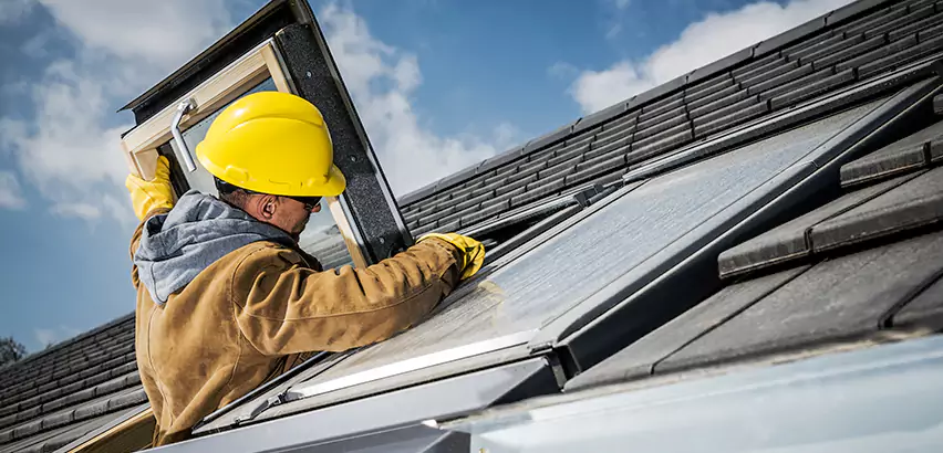 Skylight Flashing Repair in Arlington Heights