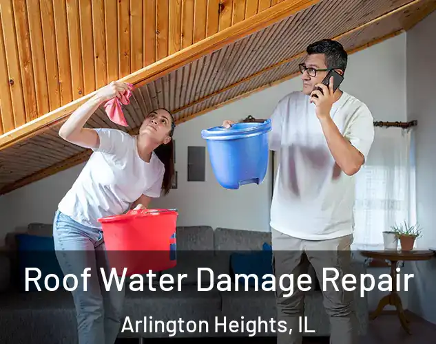  Roof Water Damage Repair Arlington Heights, IL