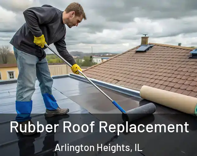  Rubber Roof Replacement Arlington Heights, IL