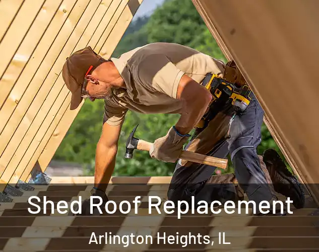  Shed Roof Replacement Arlington Heights, IL